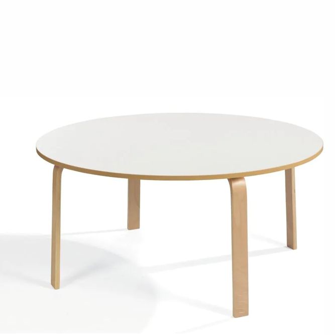 Tisch QUAD laminiert rund 120 cm, 4 Höhen